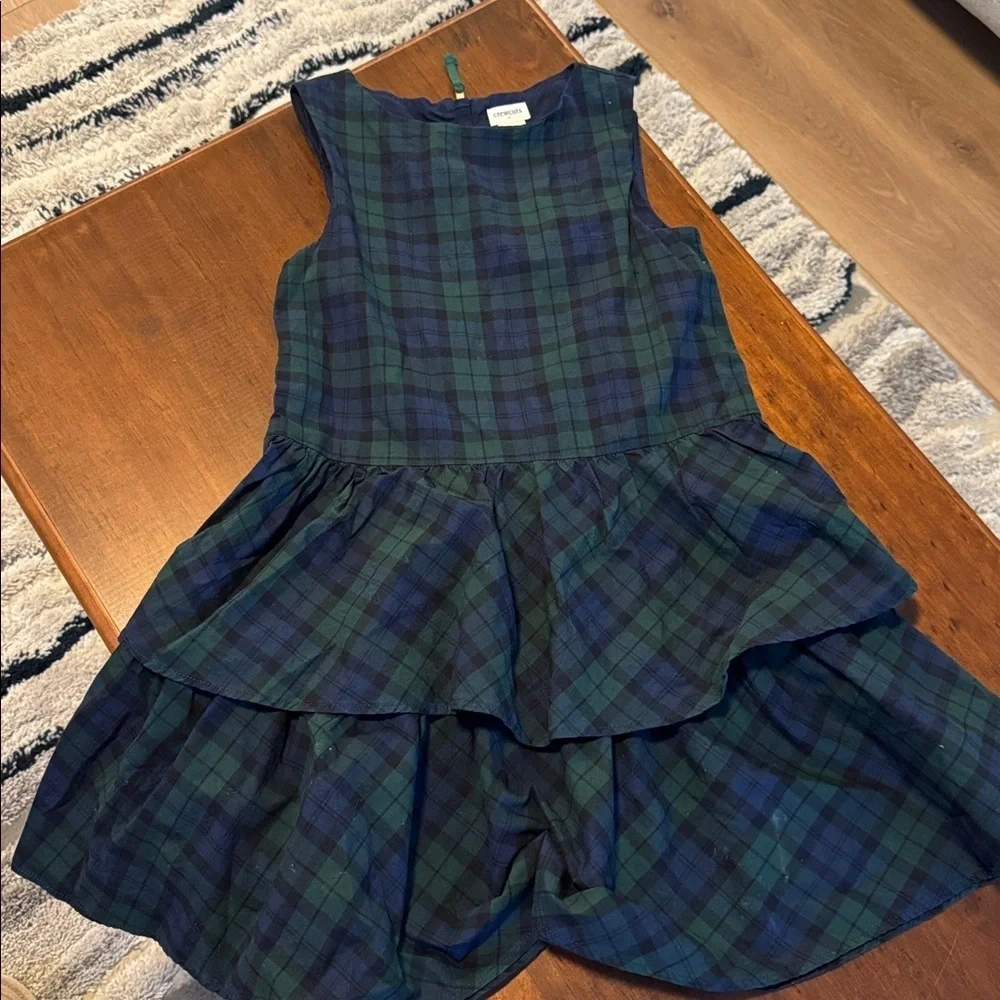 crewcuts holiday dresses EUC J. Crew dress Tartan dress
